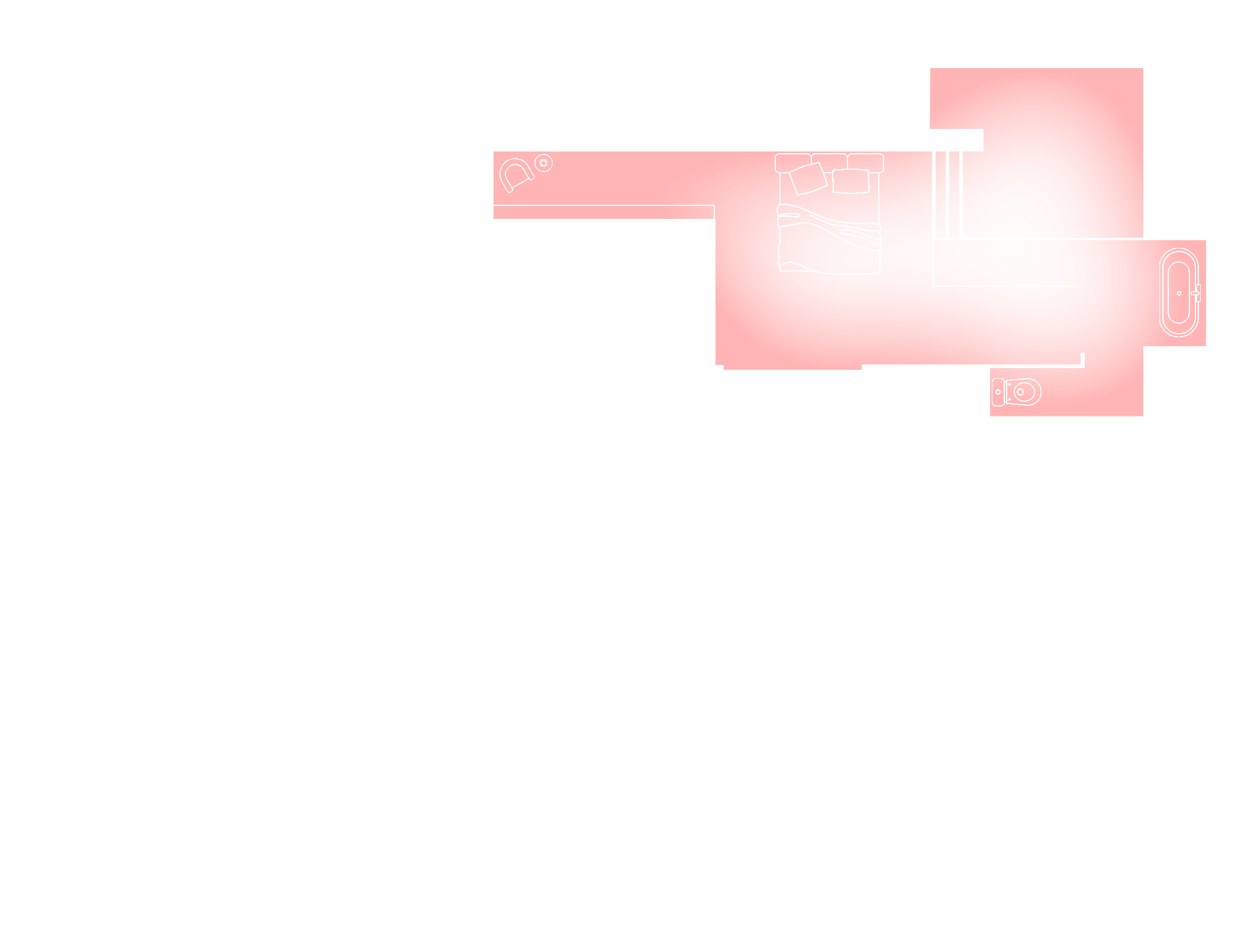 Modern home first floor plan